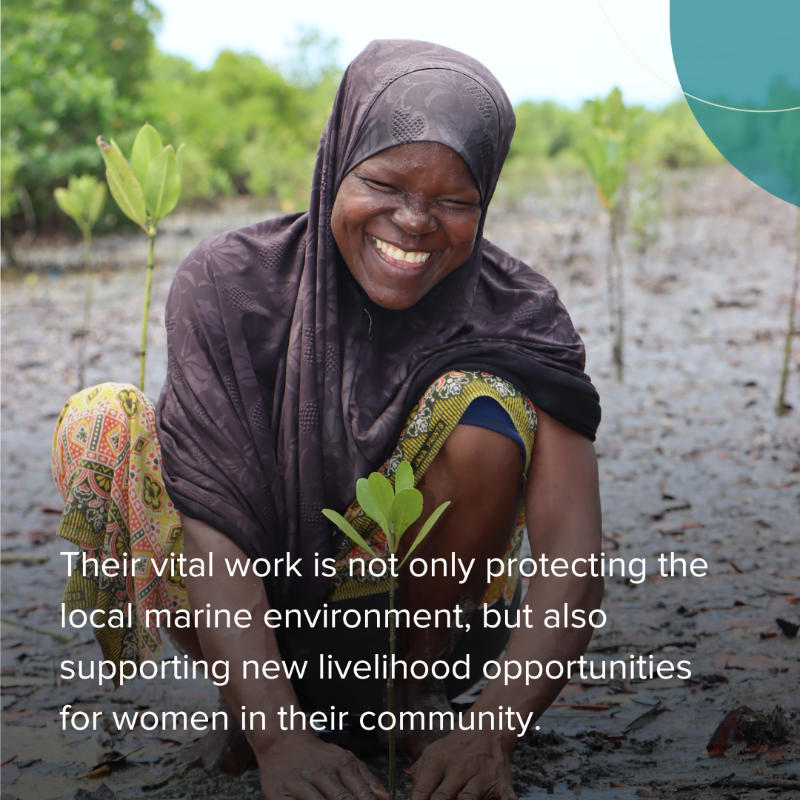 AKF_Global's tweet photo. 🌍 Women &amp; girls are being disproportionately impacted by the #ClimateCrisis.  

🌱 Groups like the Ahaiate Association are working hard to protect their local natural environment &amp; identify climate-friendly livelihoods. 

Swipe to read their story 👉 

#IWD2023 #EmbraceEquity