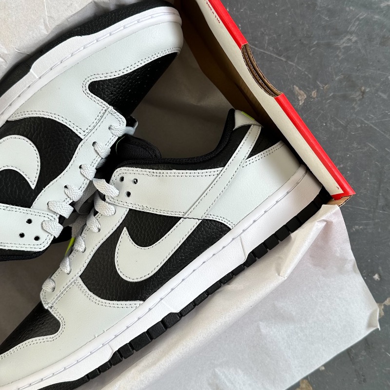 thesolesupplier's tweet photo. Shop the Nike Dunk Low Reverse Panda at Nike now 🐼