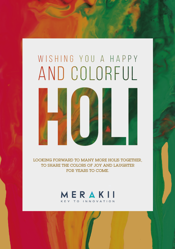 Merakii3's tweet photo. Bathe in the splash of colors this prismic eve. Celebrate Holi with full zeal and fervour. 

Merakii team wishes you Happy Holi.

#holi #happyholi #holicelebration #merakii #merakiigroup #merakiiinmedia #digitalmarketing #marketing #socialmediamarketing #socialmedia #business https://t.co/Z1REjJryZg