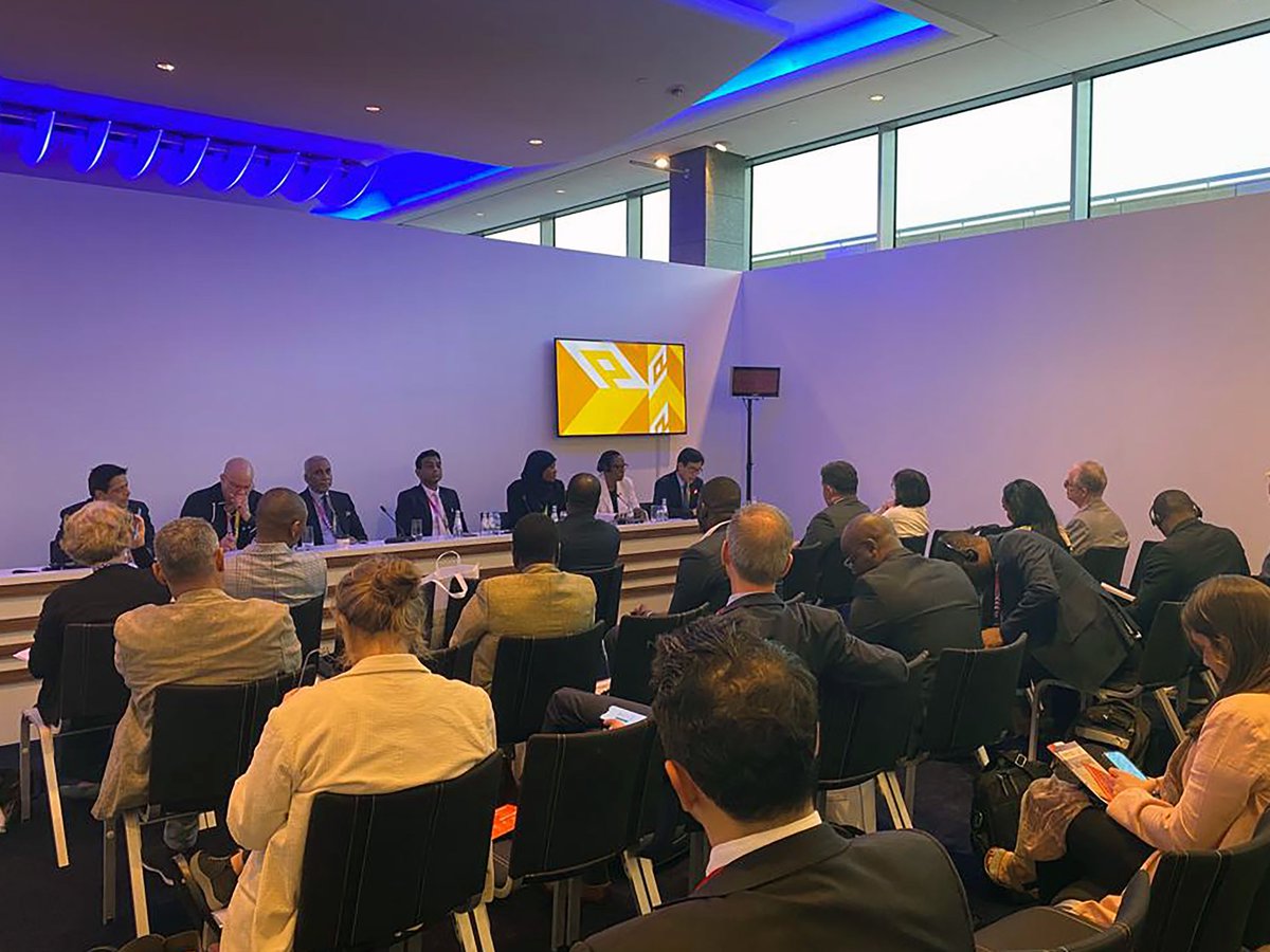 EIF4LDCs's tweet photo. Missed @Ratnakaradi talk about how to leverage #Aid4Trade to mobilise public &amp; private financing for solar? ☀️

💡Key takeaways:
✅Strengthen regulations
✅Targeted capacity building for IPA
✅Use AfT to mobilize public finance, &amp; crowd in private investment including FDI

#LDC5 https://t.co/ZoVPiWdvmK