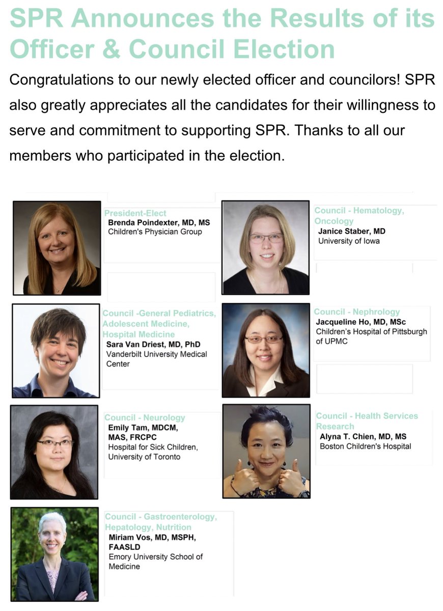 Ravi Mangal Patel (@ravimpatelmd) on Twitter photo Congrats to <a href="/bpoindexterMD/">Brenda Poindexter</a> <a href="/EmoryNeo/">Emory Neonatology Fellowship</a> who is the next President-Elect of <a href="/SocPedResearch/">SPR</a> and Miriam Vos elected to Council <a href="/EmoryPediatrics/">Emory Dept of PEDS</a> <a href="/childrensatl/">Children's</a> 👏🏼 👏🏼 Congrats to <a href="/bpoindexterMD/">Brenda Poindexter</a> <a href="/EmoryNeo/">Emory Neonatology Fellowship</a> who is the next President-Elect of <a href="/SocPedResearch/">SPR</a> and Miriam Vos elected to Council <a href="/EmoryPediatrics/">Emory Dept of PEDS</a> <a href="/childrensatl/">Children's</a> 👏🏼 👏🏼