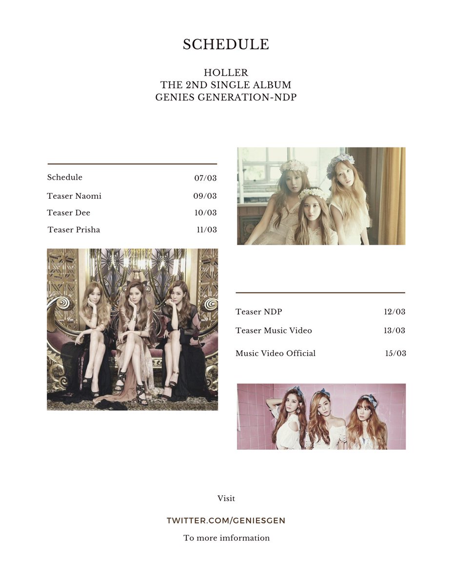 ㅤ
ㅤ
           𝐒 𝐂 𝐇 𝐄 𝐃 𝐔 𝐋 𝐄  
დ ─────────────── დ

             ＨＯＬＬＥＲ
        𝑵𝑫𝑷  (SUB-UNIT GG)

❀

❀

❀

#SUBUNITGG_NDP
#GENIESGENERATION
#2NDSINGLEALBUM_HOLLER