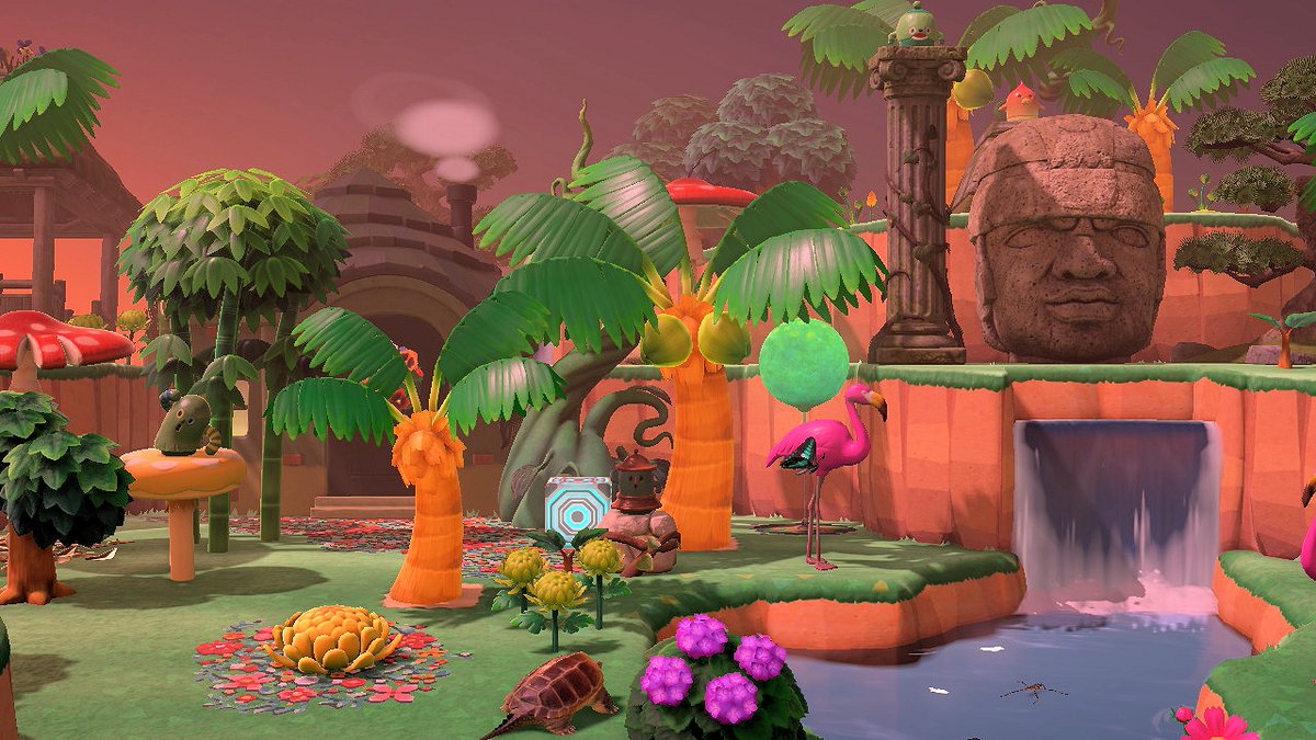On continue !
Direction le biome végétal.
Les cabanes en pierre sont des portails de téléportation des gyroïdes dans les zones

 #AnimalCrossing #ACNH #NintendoSwitch
#ACNHDesigns #ACNHdeco #acnhinspo #ACNHbuilt
