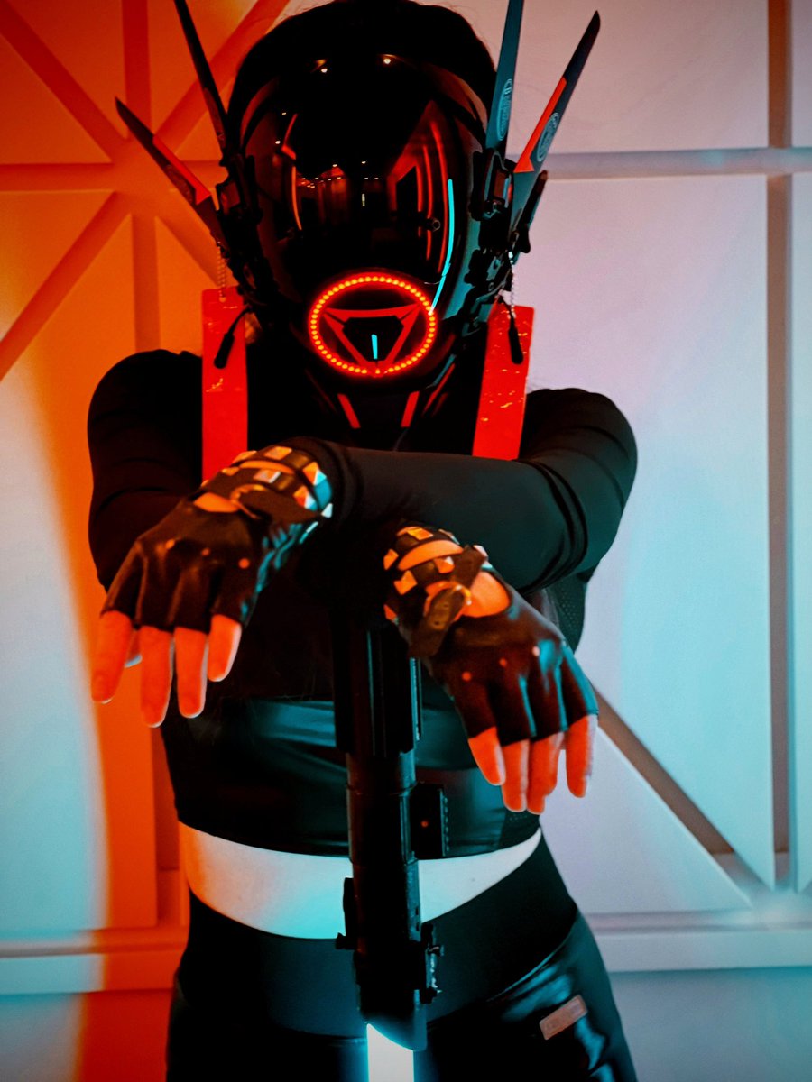 Novafly's tweet image. [Cyber]Special Force
免化妝系列，還是交給AI就好了
#AiorNotAI #Cyborg