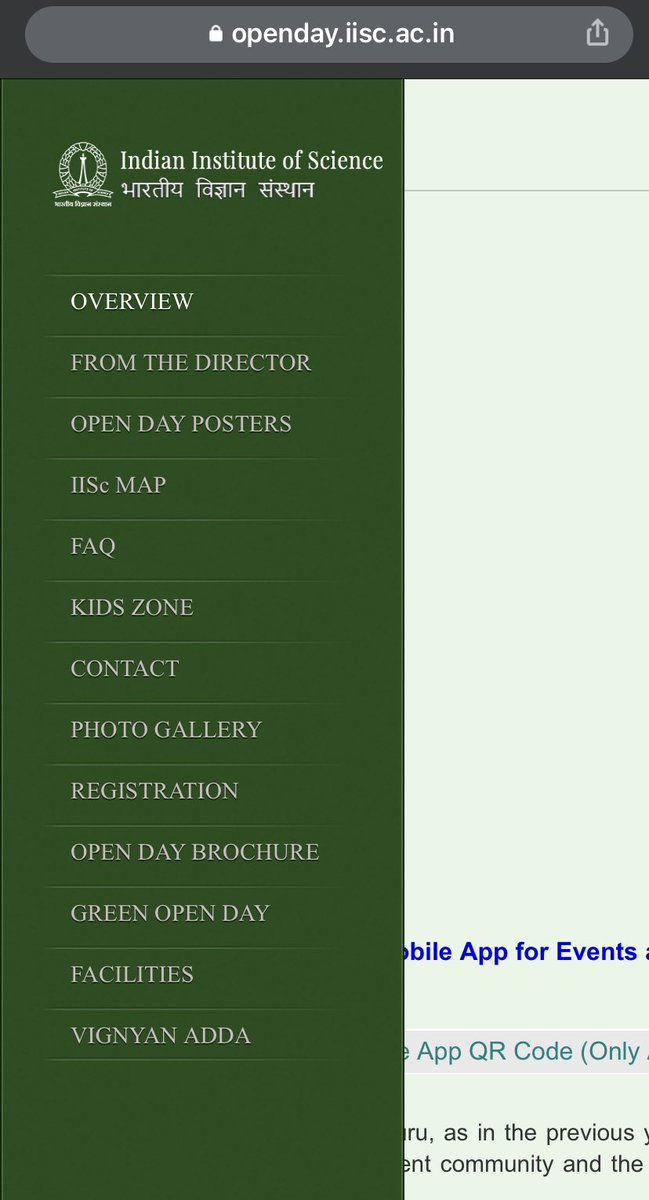 bunker_munir's tweet image. @iiscbangalore, You may want to check how the &quot;Open Day&quot; web content opens in an iOS device: openday.iisc.ac.in/index.php
So much for the premier institute of the country 🤦‍♂️ #Openday2023 #iisc #IIScOpenDay2023