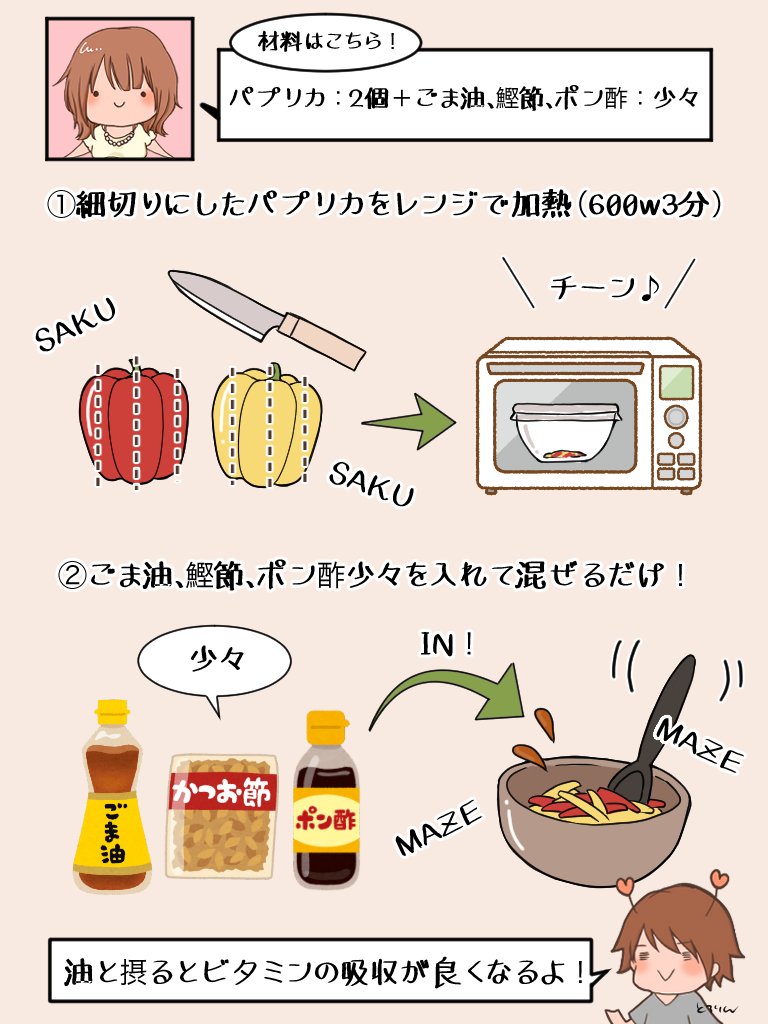 【勃起力をサポートする夢の料理⁉️】

パプリカが男性の硬さを助けてくれるって知ってる❓👇

✅豊富なビタミンが血行を促進
✅ルチンが毛細血管を強くしなやかに
   傷ついた血管を修復し丈夫にする

歳と共にダメージを受けた血管をパプリカで改善させよう‼️

情報提供:まゆなむさん(@mayunamu) 