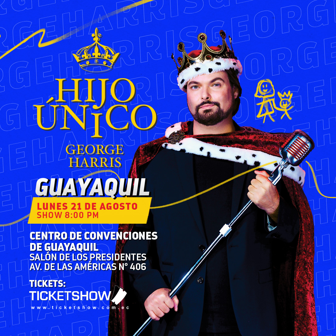 Ticket Show on Twitter "💥Hijo Único Harris Quito 📆Sábado, 19