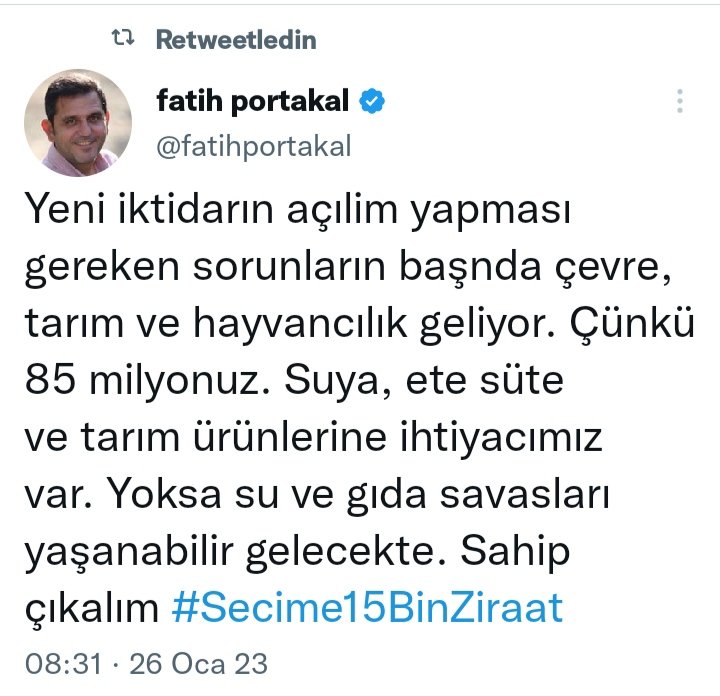 Daha fazla beklemeden vereceğiniz müjde ile hem ailelerimizi mutlu etmek hem de mesleğimize kavuşmak istiyoruz.
<a href="/kilicdarogluk/">Kemal Kılıçdaroğlu</a> <a href="/meral_aksener/">Meral Akşener</a> <a href="/VahitKirisci/">Prof.Dr.Vahit Kirişci</a> <a href="/NumanKurtulmus/">Numan Kurtulmuş</a> <a href="/fuatoktay/">Fuat Oktay</a> <a href="/ademdinc_/">Adem Dinç</a> <a href="/RTErdogan/">Recep Tayyip Erdoğan</a>  <a href="/hasandogan/">Hasan Doğan</a>
#CbZiraate15BinOnay