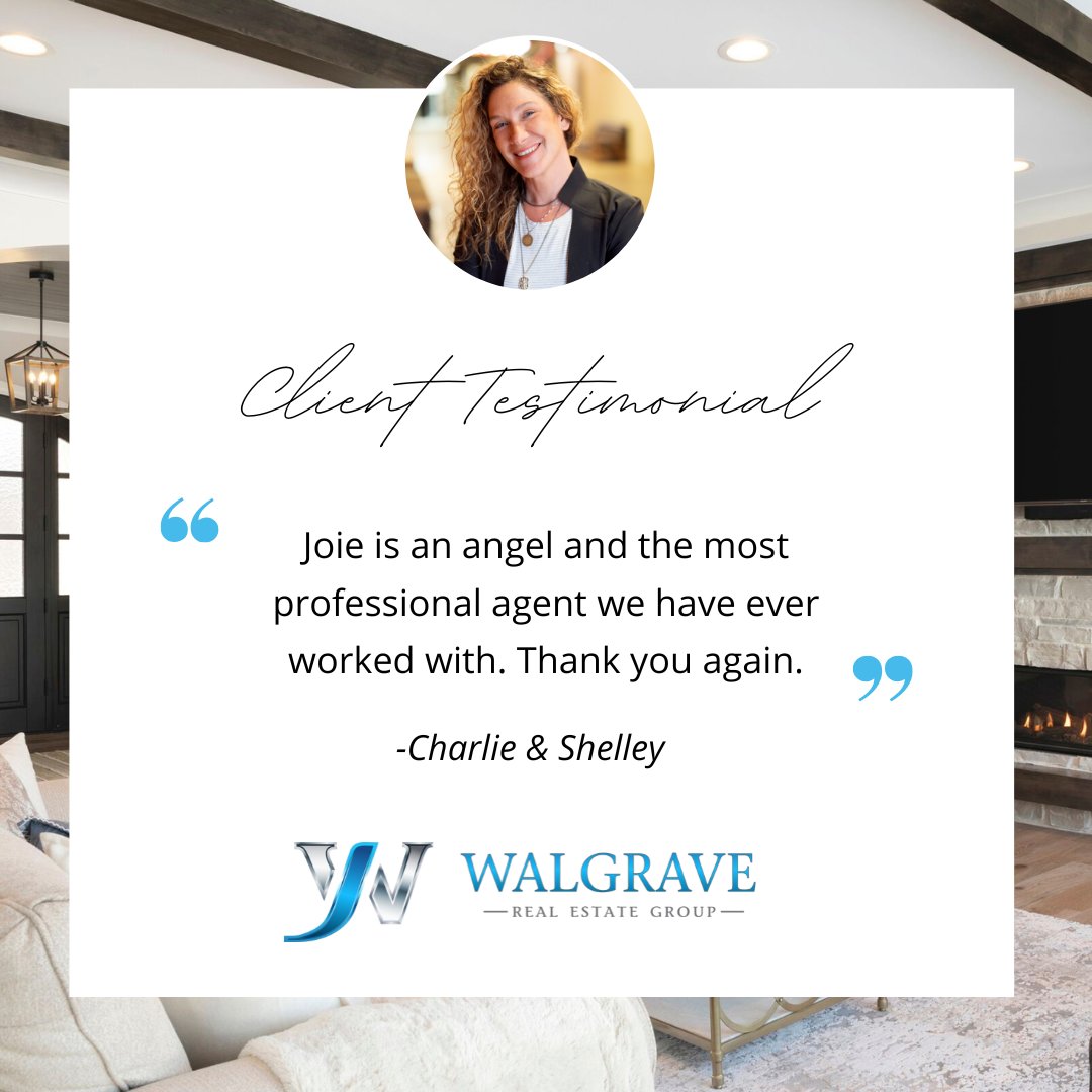 WalgraveGroup's tweet photo. Testimonial Tuesday! What an awesome client testimonial. Nice work, Joie!

#walgraverealestategroup #testimonial #testimonialtuesday #joieschubertrealestate https://t.co/khERsogI5I
