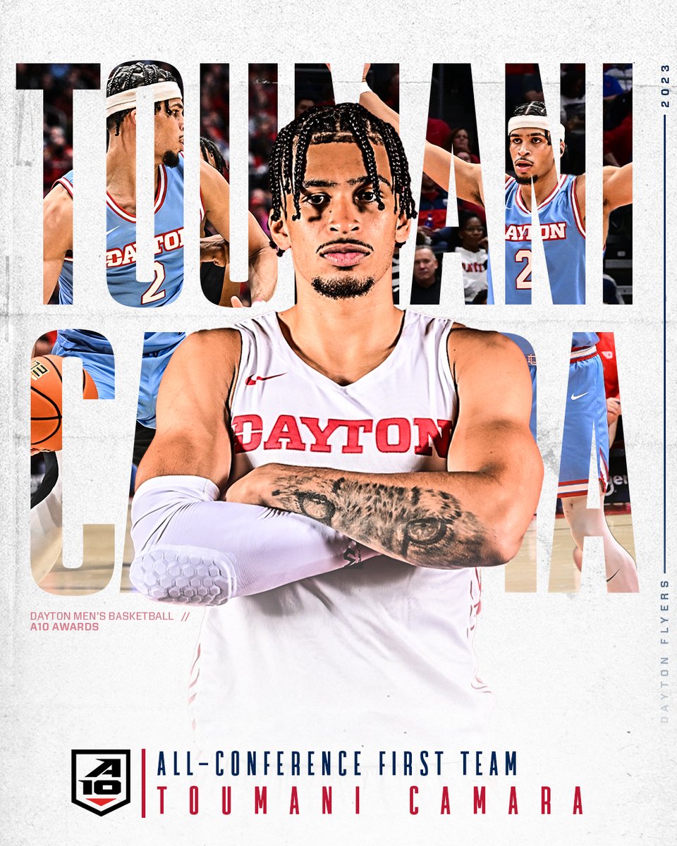 𝐀𝐥𝐥-𝐂𝐨𝐧𝐟𝐞𝐫𝐞𝐧𝐜𝐞 𝐅𝐢𝐫𝐬𝐭 𝐓𝐞𝐚𝐦 ✈️🏀 𝑇𝑜𝑢𝑚𝑎𝑛𝑖 𝐶𝑎𝑚𝑎𝑟𝑎 #GoFlyers // @toomany_buckets