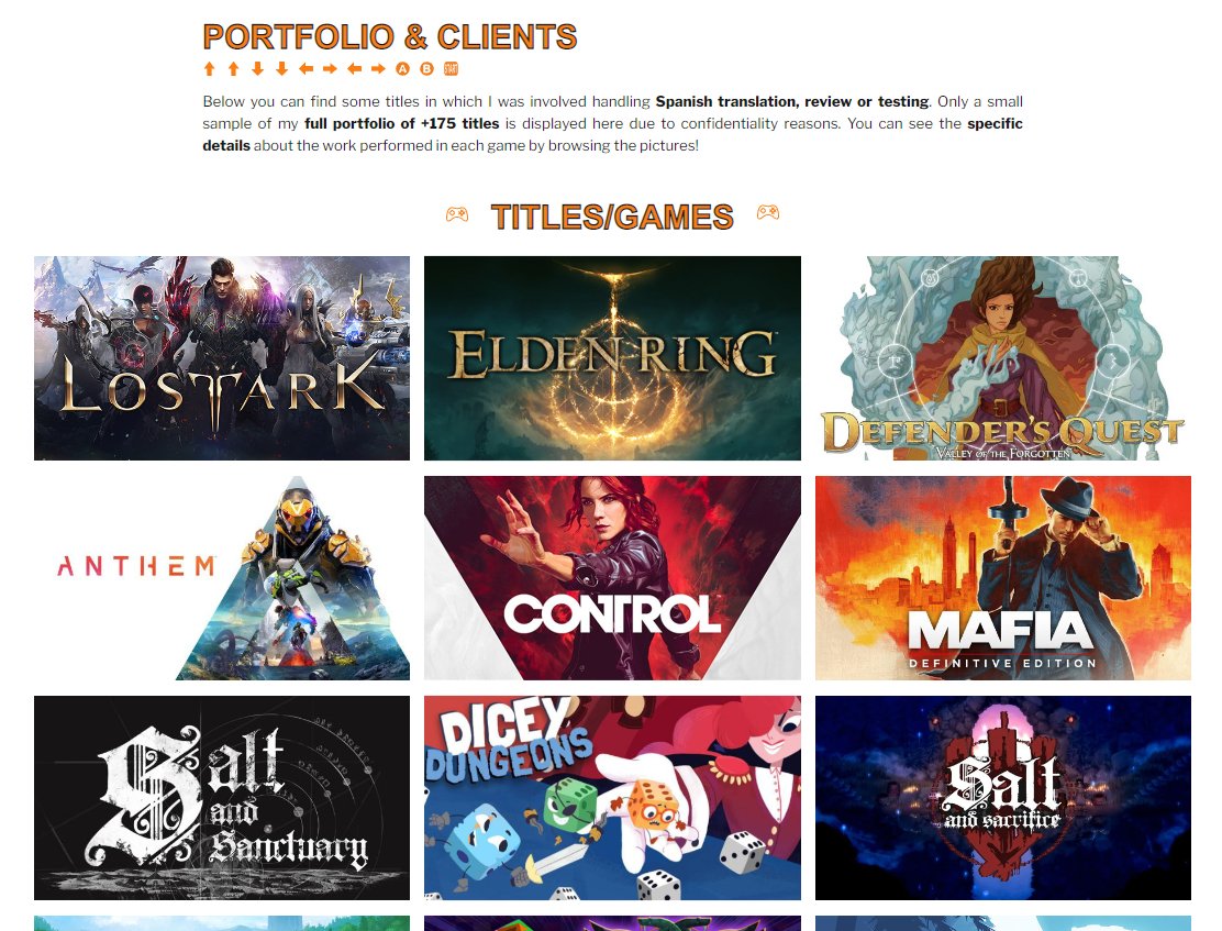 NextLevelFelipe's tweet image. PSA for indie devs, publishers and studios interested in game translation and localization... check my website! Finally available! Fully revamped! Such wow!

nextlevellocalization.com

Months of work (or years tbh) poured into this beautiful design. #gamedev #indiedev