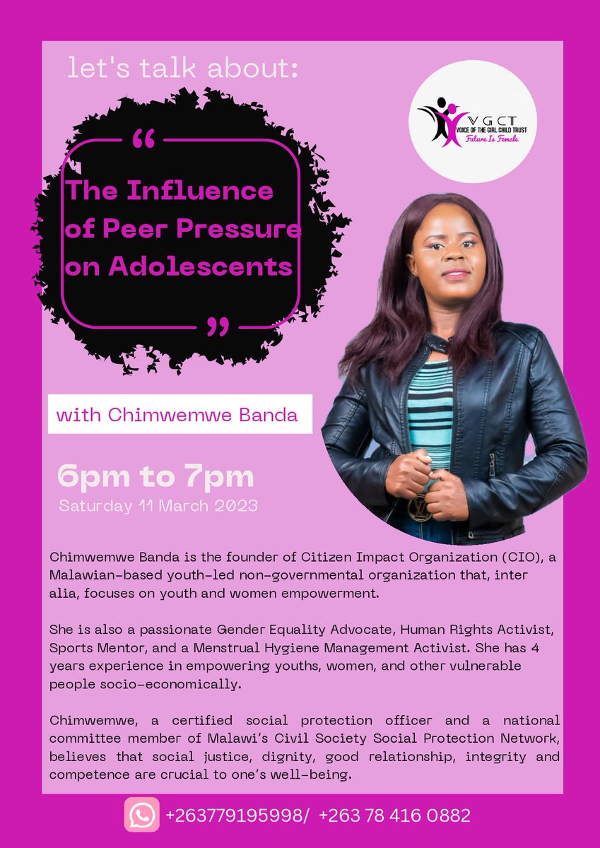 VOICE OF THE GIRL-CHILD TRUST (VGCT) tweet media