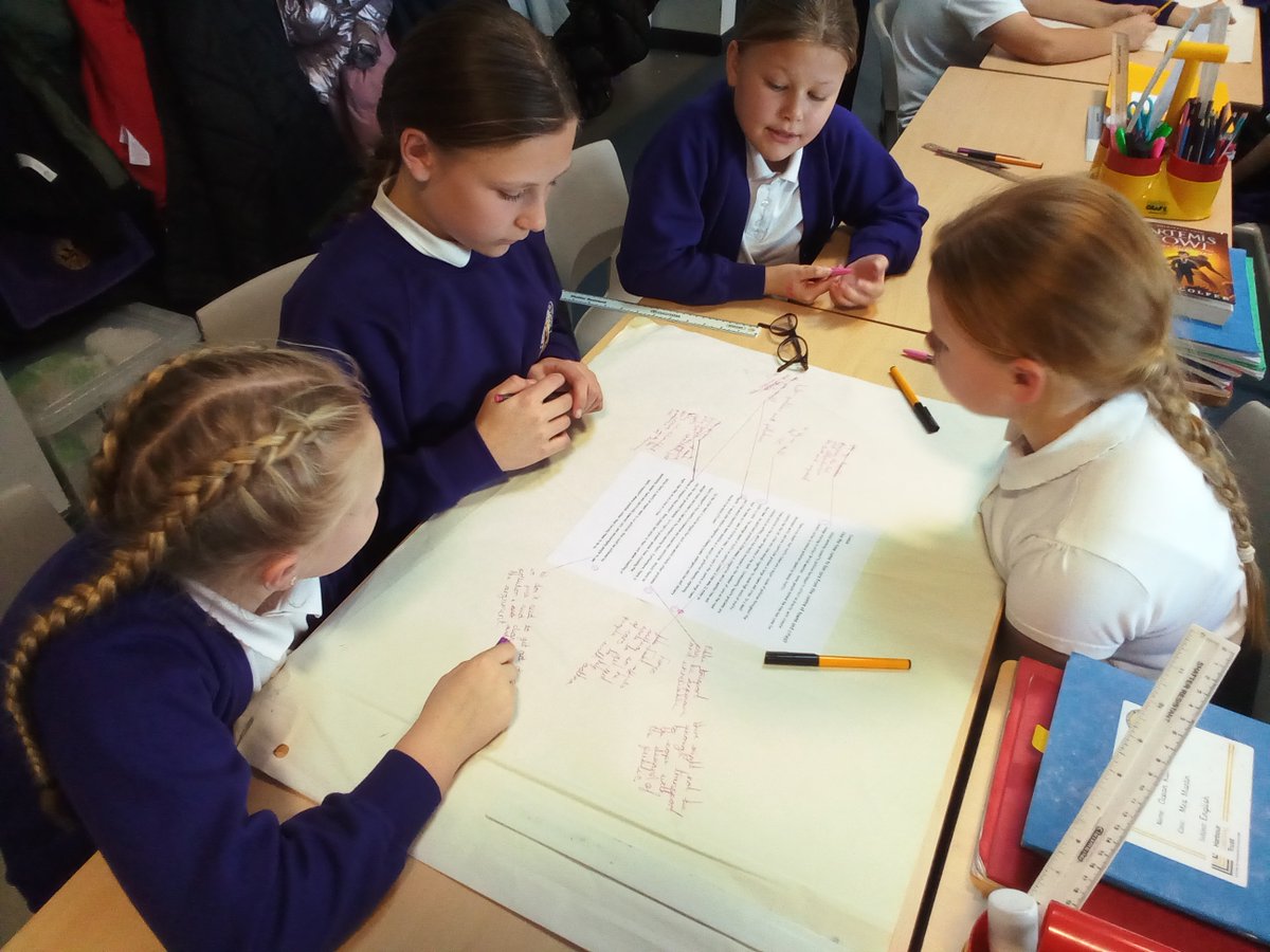 GCPYEAR6's tweet image. In English this morning, we have worked together to pull apart and annotate an example of a balanced argument, exploring the purpose of each paragraph and the main arguments for and against. #gcpliteracy @PrimaryGreat