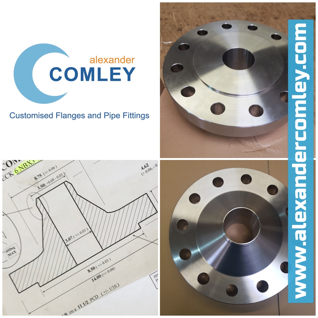 REDUCING FLANGE - Weld Neck, 6.000" NB - 3.000" NB, 600#, RF, B16.5, Mat: 316/L

WORLDWIDE Supply 🌍 
👇 Send an RFQ 
📧 sales@alexandercomley.com 

<a href="/AlexComLtd/">Alexander Comley LTD</a> <a href="/EvenortLtd/">Evenort LTD</a> 
#Evenort Group – Your Engineering Partner

#UKMfg #SME #manufacturing #engineering #alxcltd