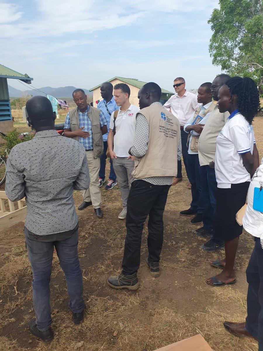 LWF_SouthSudan's tweet photo. LWF Country Representative together with Regional Program Coordinator from Geneva, @BROT_furdiewelt program Manager in #Addisababa, and Act Church of Sweden representative visited #Magwi in South Sudan and talked to Vocational Skills (Carpentry) students supported by LWF
#SSOT https://t.co/VZfAwicReI