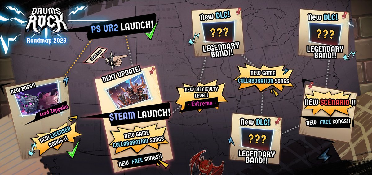 Rockers! Roadmap for 2023! Big things are coming! <a href="/PlayStation/">PlayStation</a> #VR #PlayStation5 #Steam #SteamVR