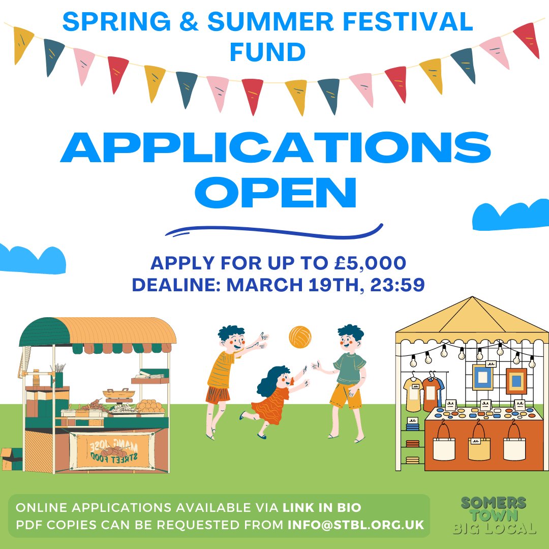 With spring and summer fast approaching (don't let this cold weather fool you...), we're excited to release some additional support for community festivals! If you or a group you know is looking to run a festival in the coming months, head to our bio for info on how to apply.