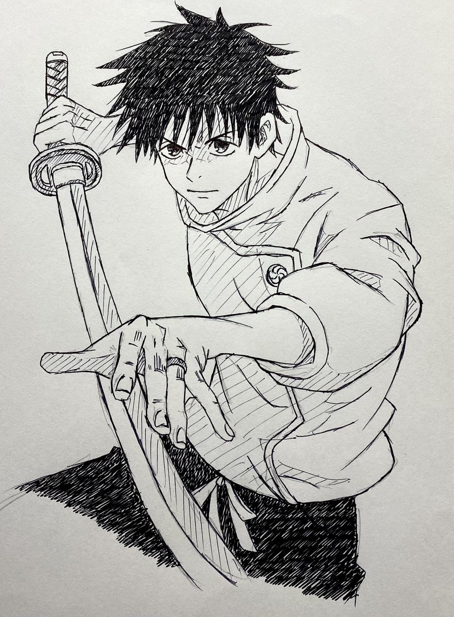 Jiburi41387's tweet photo. ラクガキ 呪術廻戦
 #絵描きさんと繫がりたい 
 #乙骨憂太誕生祭2023 
 #乙骨憂太生誕祭2023 https://t.co/VHFRqTjHD3