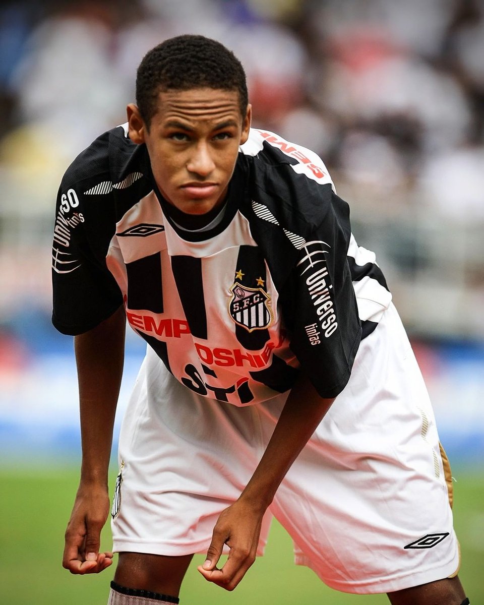 brfootball's tweet photo. 14 years ago today, a 17-year-old Neymar debuted for Santos.

The beginning of a superstar ✨ https://t.co/FodxUxSJXg