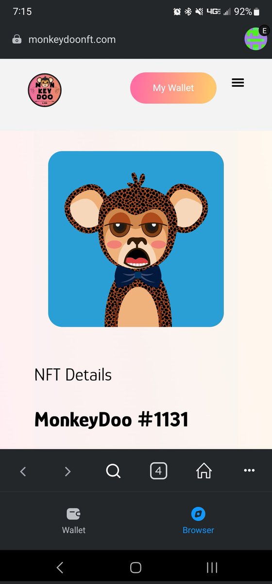 Dskandoluz's tweet photo. Rarity 321 & 333, respectively.
Mint your Monkeydoo NFT @Monkeydoonft.com
Still some of the top 10 rare monkey's available!!! Only just under 1400 until they mint out!!!
@MonkeyDoo_NFT #monkeydoonft #etcarmy #EthereumClassic https://t.co/089OdT6TMG