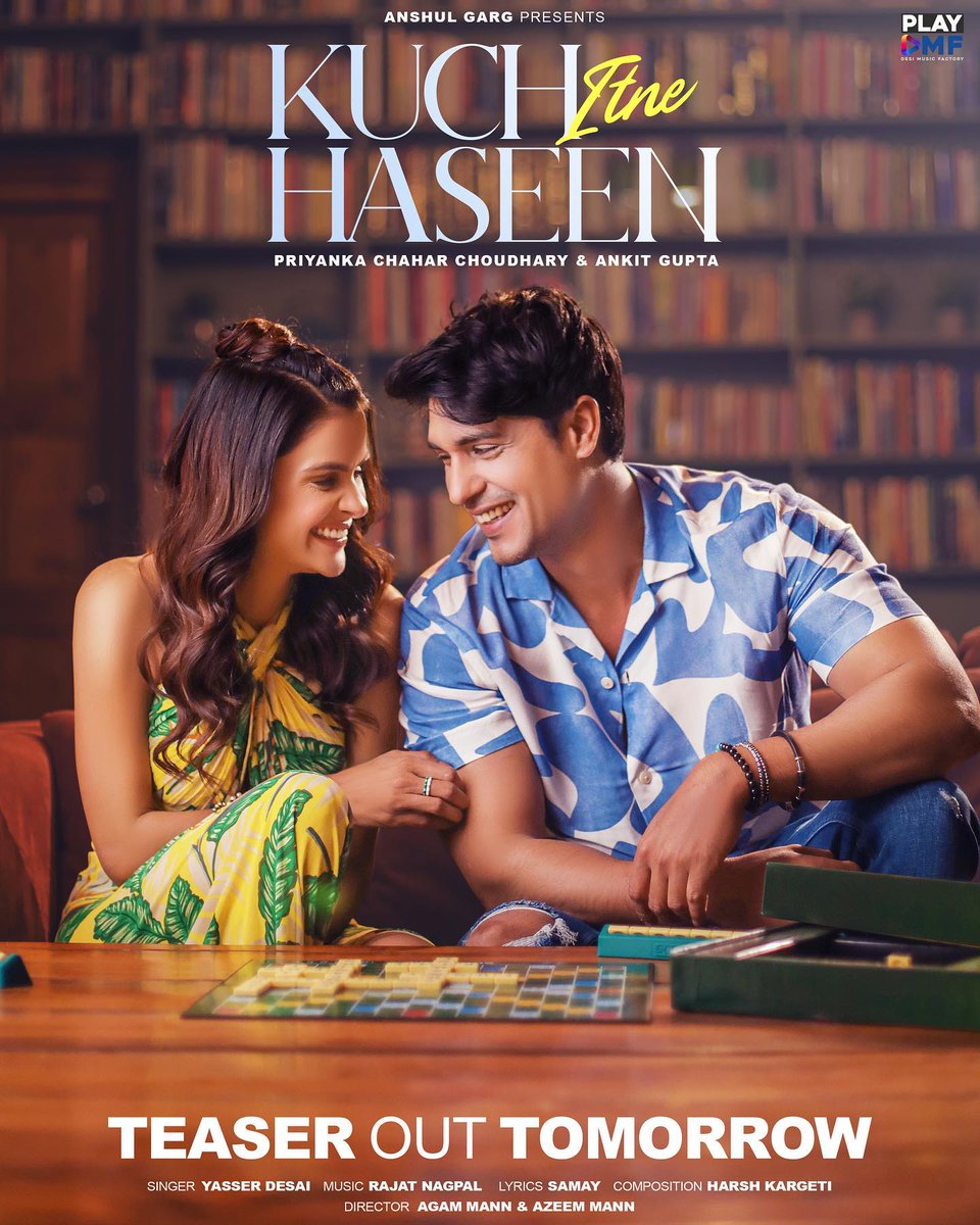 #PriyAnkit On The Way To Rule Our Hearts 💕

#KuchItneHaseen Teaser Out Tomorrow...🙌

<a href="/PriyankaChaharO/">Priyanka Chahar Choudhary</a> <a href="/ankit_gupta611/">Ankit</a> #PriyankaChaharChoudhary #AnkitGupta #AnkitBattalion #PriyankaPaltan