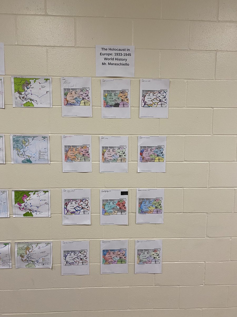 An entire quarter of history through geography @Hamilton_HHS_FC @Hamilton_CSD @HHS_FC_World #Geographymatters
