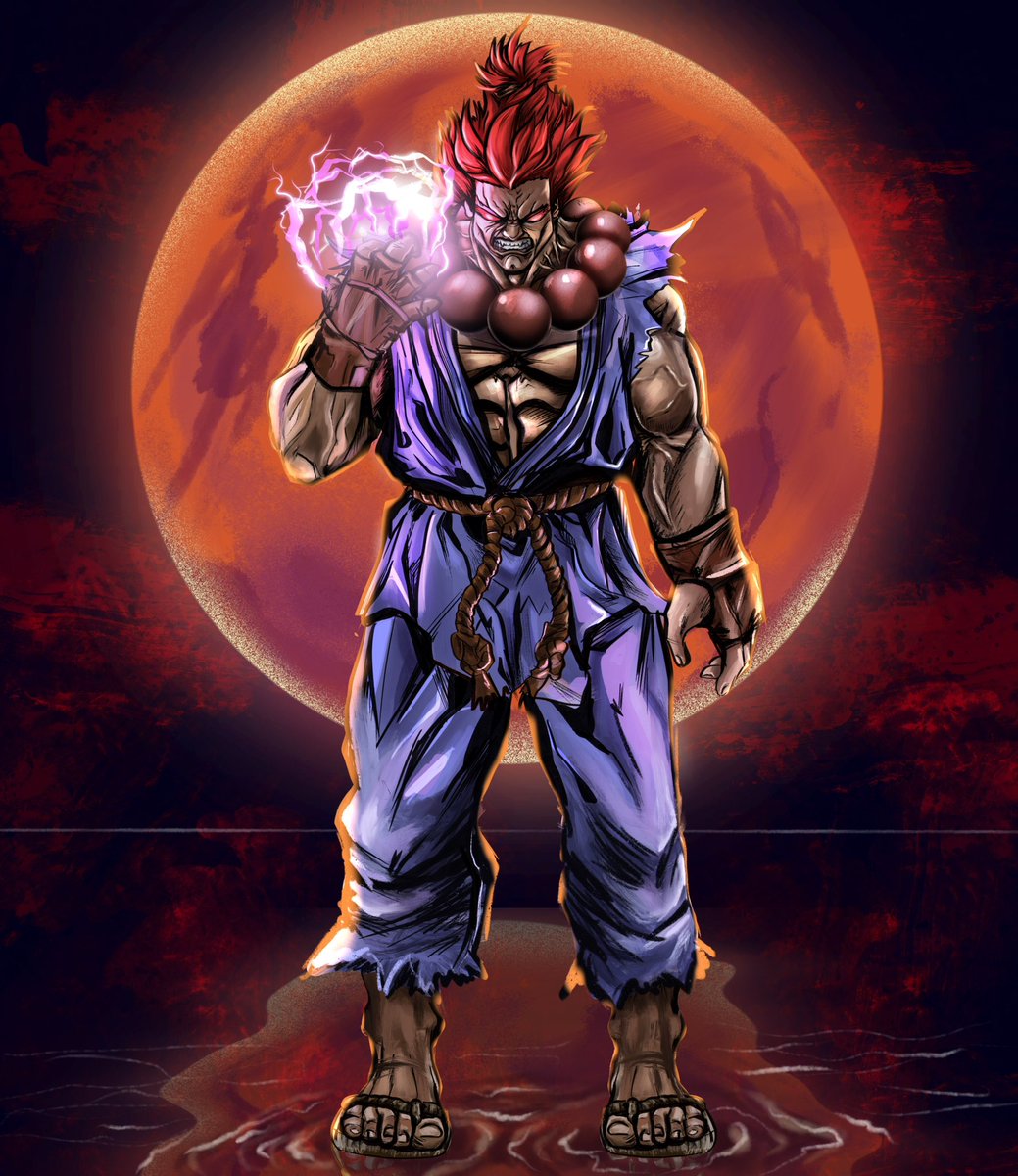 Commission done
#ArtistOnTwitter #Artists #digitalart #Procreate #procreateart #commissionart #akuma #TEKKEN7