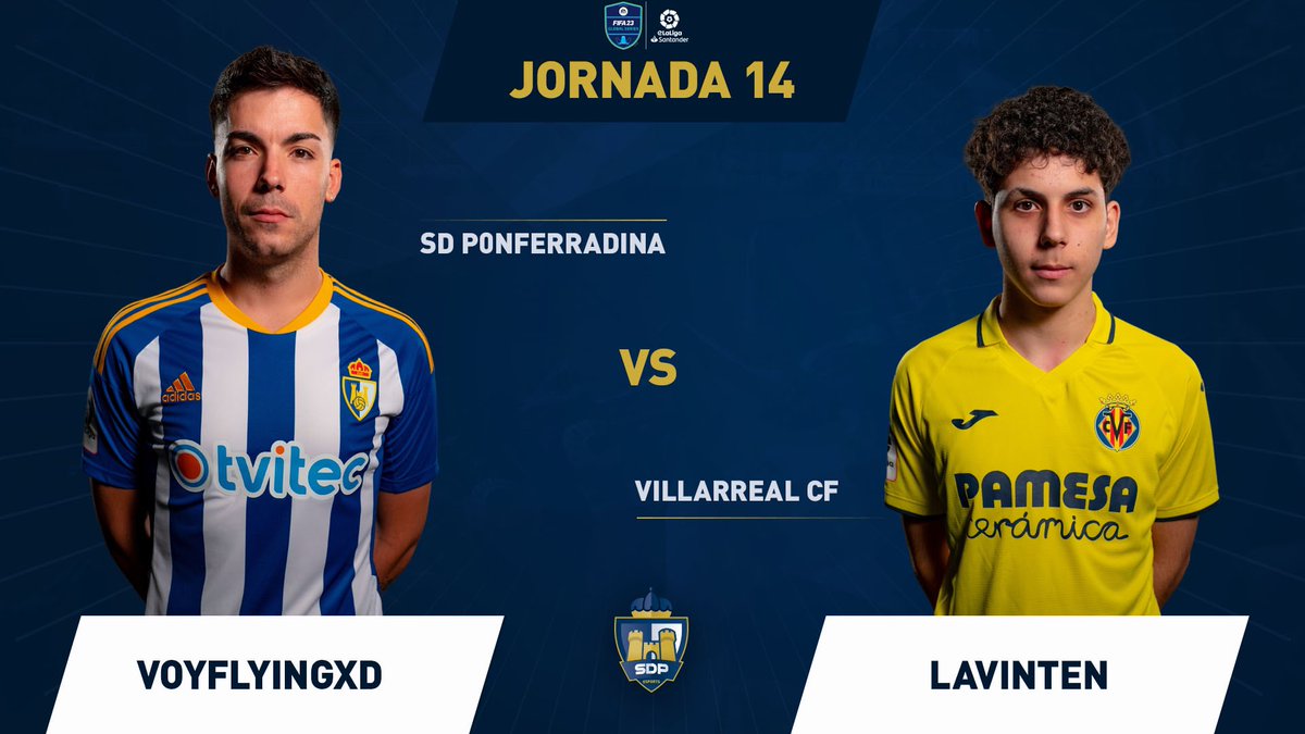 🅂🅄🄿🄴🅁🅆🄴🄴🄺 en #eLaLigaSantander 🔥🎮

🕟16:50 🆚 <a href="/RCD_Mallorca/">RCD Mallorca</a> 
🕕18:30 🆚<a href="/CAO_Esports/">C. A. Osasuna Esports</a> 
🕢19:20 🆚<a href="/CVFeSports/">Villarreal CF eSports</a> 

<a href="/LuciaSr93/">DUX LuciaSR93</a> 🤜🤛<a href="/CesarDaganzo/">Voyflyingxd</a> 
#Adelanteyarriba
#100AñosDeportiva