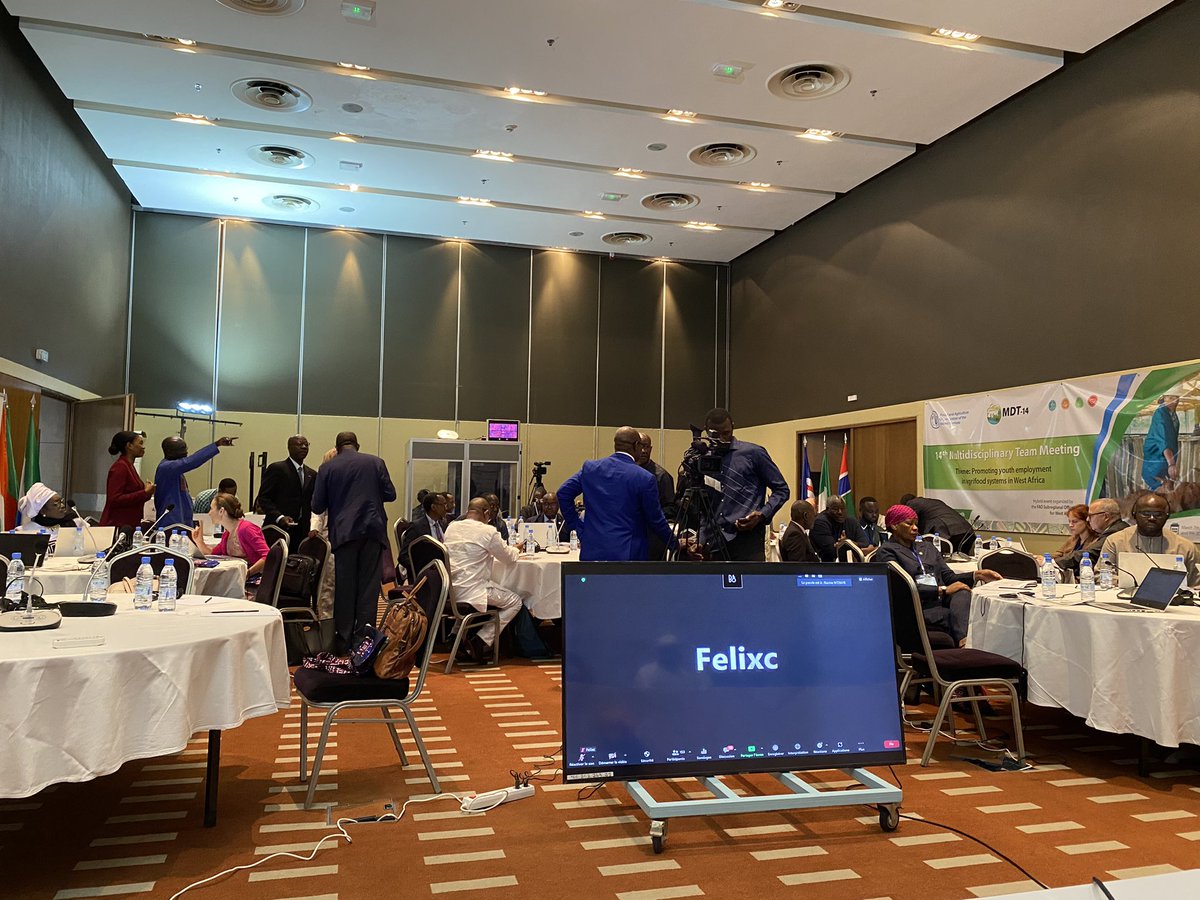 yurdi_yasmi's tweet image. Dakar - today we kick start the 14th Multidisciplinary Team Meeting of FAO Western Africa involving 15 countries with a theme “Promoting Youth Employment in Agrifood Systems”

#foodsecurity #YouthProgram #dakar #Employment #SDGs #Food