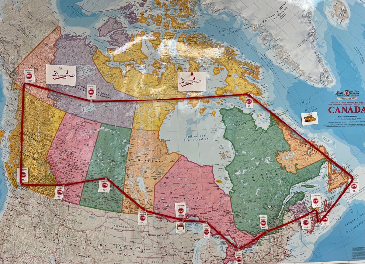 Show your Wildcat Spirit as we continue our travels across Canada and our learning about the provinces and territories #PCT_WildcatPride