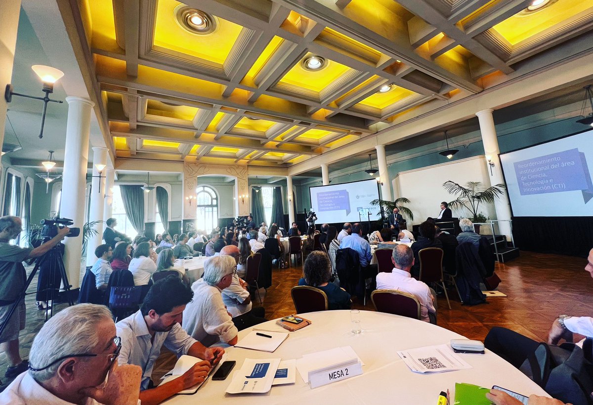 Arranca el 1er Taller de Reordenamiento institucional del área de Ciencia y Tecnología. Felicitamos el #MEC por la iniciativa y estamos honrados de poder participar.
