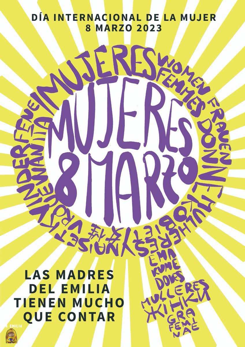AMPAEmilia's tweet photo. El #8M es un día muy especial en nuestro cole, ya lo tenemos todo listo! 

Vendrán madres del cole a contarnos muchas cosas, en este día tan importante para todas. https://t.co/Mg5Zm8CYmz