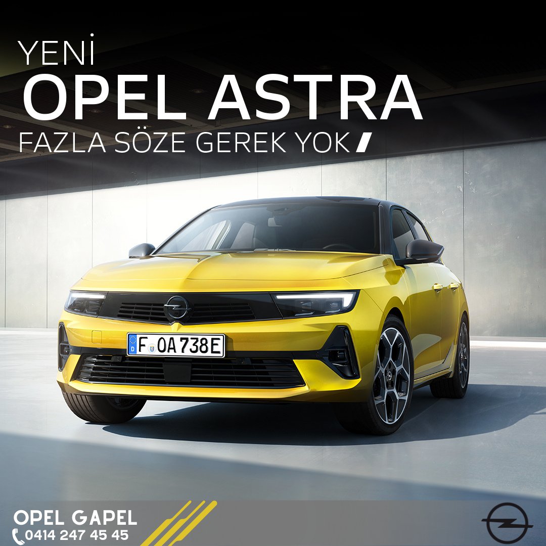 opelgapel's tweet photo. Yeni OPEL ASTRA;
FAZLA SÖZE GEREK YOK ! 

#OPEL #OPELASTRA #opelurfa #gapel #otomotiv https://t.co/HoIEkTgYdX