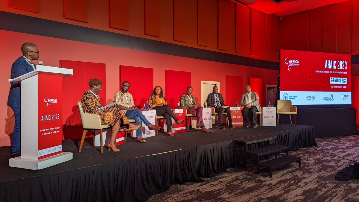 Happening now. Primary Healthcare financing conversations at AHAIC with the UHC Delivery Lab, <a href="/SPARC_Africa/">Strategic Purchasing Africa Resource Center</a> <a href="/CHAI_health/">CHAI</a> and <a href="/Amref_Worldwide/">Amref Health Africa</a>  #AHAIC2023 #uhclab #PHC