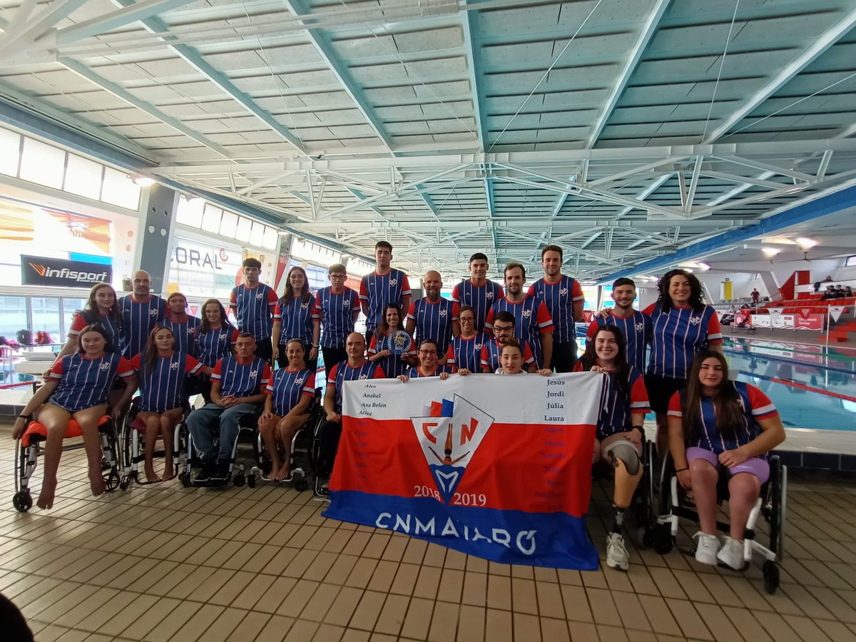 🏆 Una vegada més… CAMPIONS DE CATALUNYA!!

🏊🏼‍♂️ El nostre equipàs de Natació Adaptada revalida el títol

🔝 A més, la Berta García i l’Ariel Schrenck van completar el Campionat com els tercers millors nedadors

👀 bit.ly/41QdC52

💪🏼 Enhorabona!! A seguir

#SomElCentre