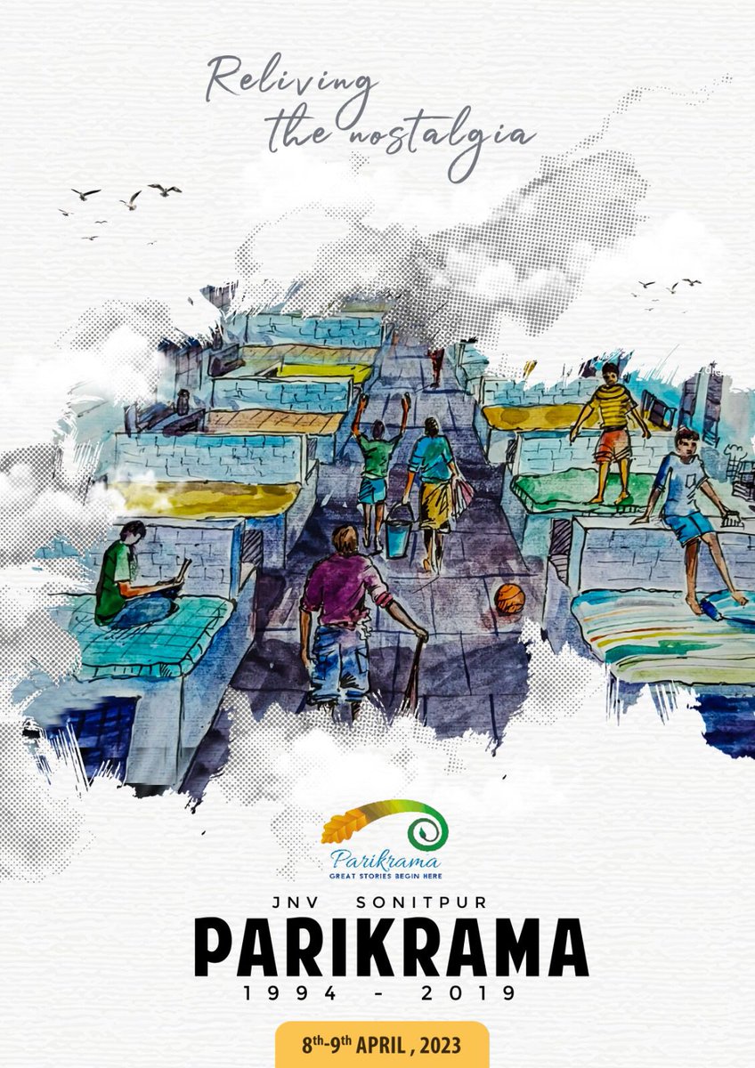 jnv_sonitpur_aa's tweet photo. Back to those corridors, to our very first home away from home!

Relive those moments in time as we take you down through the memory lane on 8th and 9th April, 2023. 

Join in the celebrations!!

#Parikrama2023 #jnvsonitpur #jnv #navodaya #jnvian #SilverJubilee #navodayan https://t.co/ZmCoyV7sI9