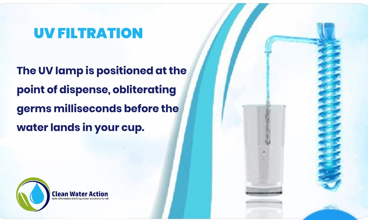 Boiling your drinking water kills the pathogens with in but the UV doesn't only kill the pathogens but it protects the water from bacteria growing in water. choose a UV system for your office, family, school, clinic etc. #GoGreen, #purifyyourownwater #Sustainability