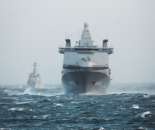 Drie Nederlandse schepen doen mee aan grote oefening(en) bij Noorwegen: Joint Warrior en Joint Viking. Meer: marineschepen.nl/nieuws/Drie-Ne…