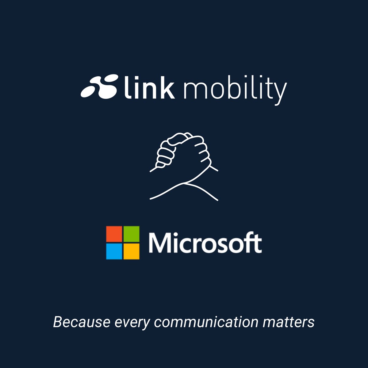 Microsoft x LINK Mobility 🤝 Nu kan du som använder Microsoft Dynamics 365 välja LINK Mobility som SMS-leverantör för att skicka pålitliga meddelanden direkt från systemet till dina kunder.📲

Om du vill veta mer, kontakta oss eller läsa mer här: learn.microsoft.com/en-us/dynamics…
