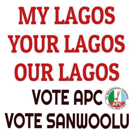 Lagos is safe with#Babajidesanwoolu #APC #SanwoAgain #nigeriaelection2023