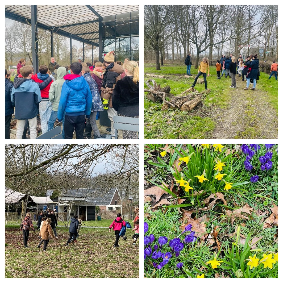 Vmbo-leerlingen van Yuverta Houten hebben maandag 6 maart voor de 4e keer natuuractiviteiten georganiseerd op het Yuvertapark voor twee bovenbouwklassen van Montessorischool Houten.
Dit is onderdeel van de eindopdracht voor het keuzevak 'Actief in de Natuur' #natuurles #buitenles