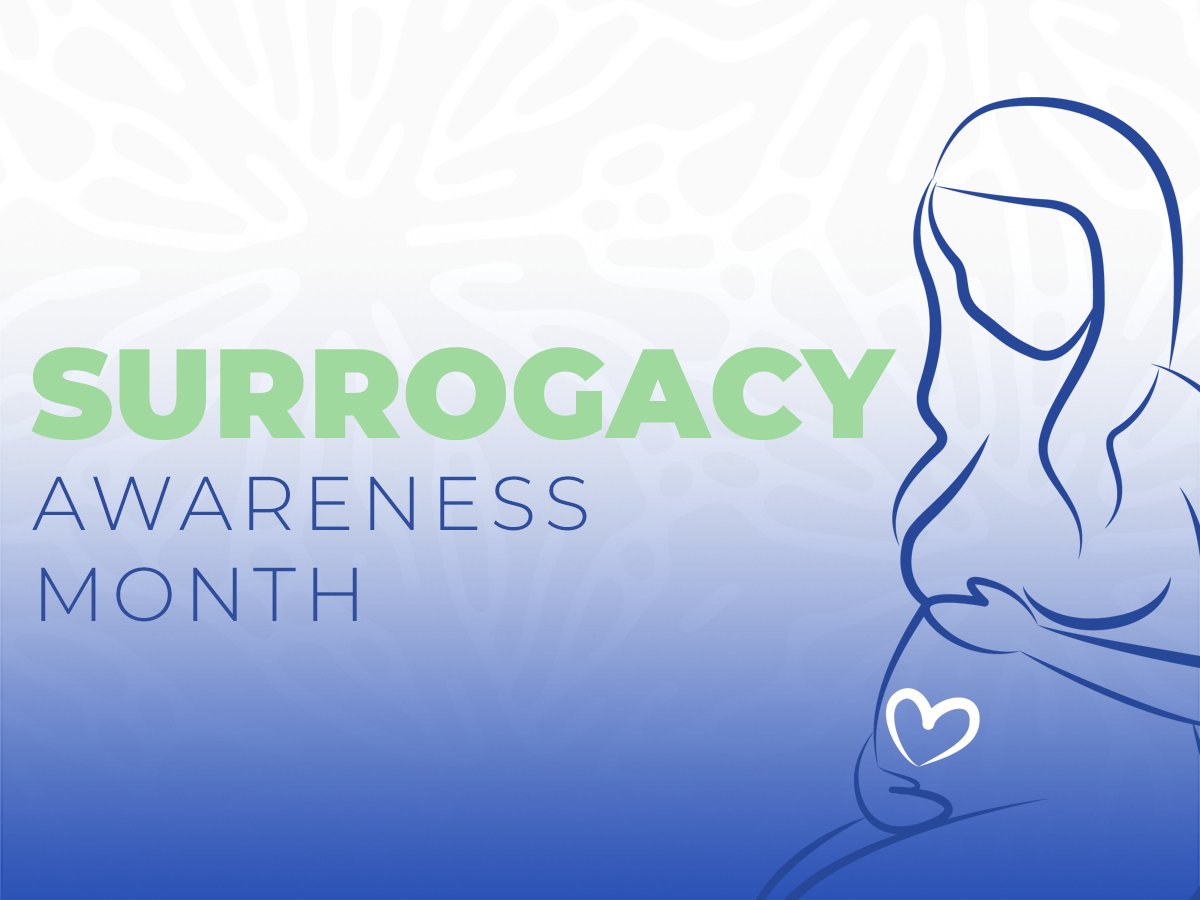 We are ready to celebrate the miracle of surrogacy in honor of Surrogacy Awareness Month! It is a time to celebrate intended parents, surrogates, egg and sperm donors, and all the people who help make surrogacy possible! #surrogacyawarenessmonth #surrogacyislove