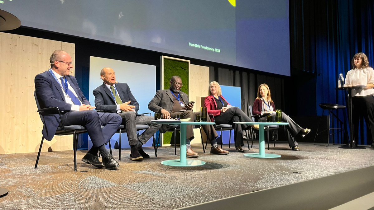 Antimicrobial resistance is a global health security issue 

As people and goods travel freely around the world, tackling #AMR requires a coordinated, inter-regional and cross-border approach

Many thanks to fellow panelists @sweden2023eu AMR meeting for your valuable insights