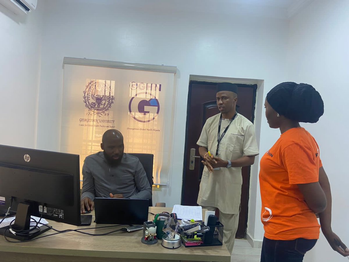 walef6's tweet photo. Getting the job done by synergy @GGHNigeria https://t.co/UMpK843JMY