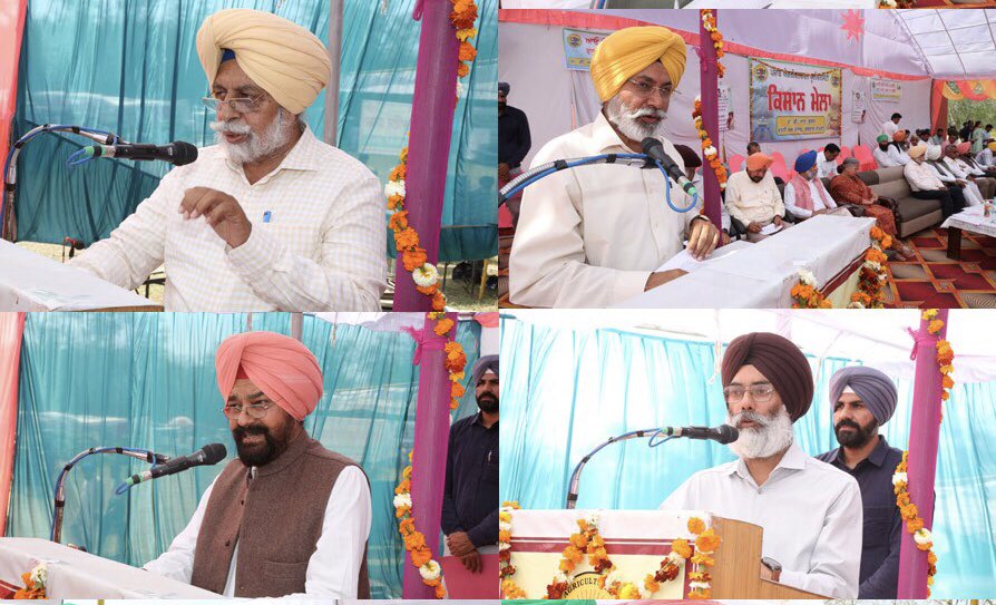 PAU_LDH's tweet photo. ਪੰਜਾਬ ਐਗਰੀਕਲਚਰਲ ਯੂਨੀਵਰਸਿਟੀ ਦੇ ਖੇਤਰੀ ਖੋਜ ਕੇਂਦਰ, ਬੱਲੋਵਾਲ ਸੌਂਖੜੀ ਵਿੱਚ ਹੁੰਮ ਹੁੰਮਾ ਕੇ ਪੁੱਜੇ ਕਿਸਾਨ 
ਕੁਦਰਤੀ ਸੋਮਿਆਂ ਦੀ ਸਾਂਭ ਸੰਭਾਲ ਬਹੁਤ ਜ਼ਰੂਰੀ: ਡਾ. ਗੋਸਲ
07-03-2023 

PAU KISAN MELA AT BALLOWAL SAUNKHARI GETS AN OVERWHELMING RESPONSE FROM FARMERS

#kisan #mela #ballowal #saunkhari https://t.co/iPcbU4PfNv