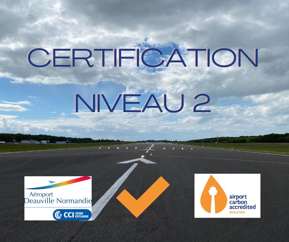 [CERTIFICATION NIVEAU 2]

L'aéroport a obtenu sa certification au niveau 2 du programme ACA👏 
L'aéroport continu de mettre en place de nouvelles mesures afin de réduire son impact environnemental✅

🌱Le programme ACA sur : airportcarbonaccreditation.org

<a href="/ACIWorld/">ACI World</a> <a href="/AirportCO2/">AirportCarbonAccredt</a>
