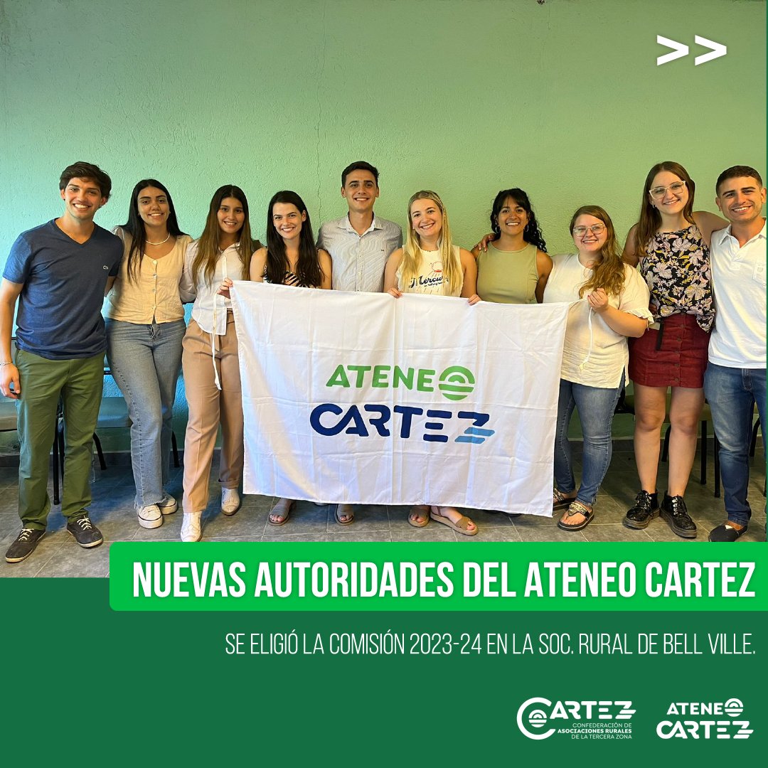 📢 <a href="/ateneocartez/">Ateneo CARTEZ</a> tuvo su asamblea y designó a su nueva Mesa Ejecutiva para el 2023-2024👏🏼

👉🏼 Durante el próximo año, el trabajo de los jóvenes de nuestra entidad estará guiado por:
