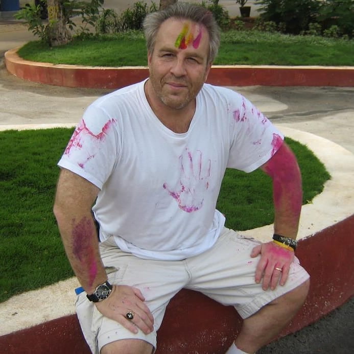 ChefSamGlass's tweet photo. A few years ago, @centennialcollege sent me to India to teach #culinarystudents from @wmanipal @ThiruChef was my host. I was there for the holiday known as #holi , which is a rather colorful one ! To those celebrating tomorrow, enjoy ! #namasteπ #culinaryeducator #worldtravels https://t.co/LlT3R1VmwK