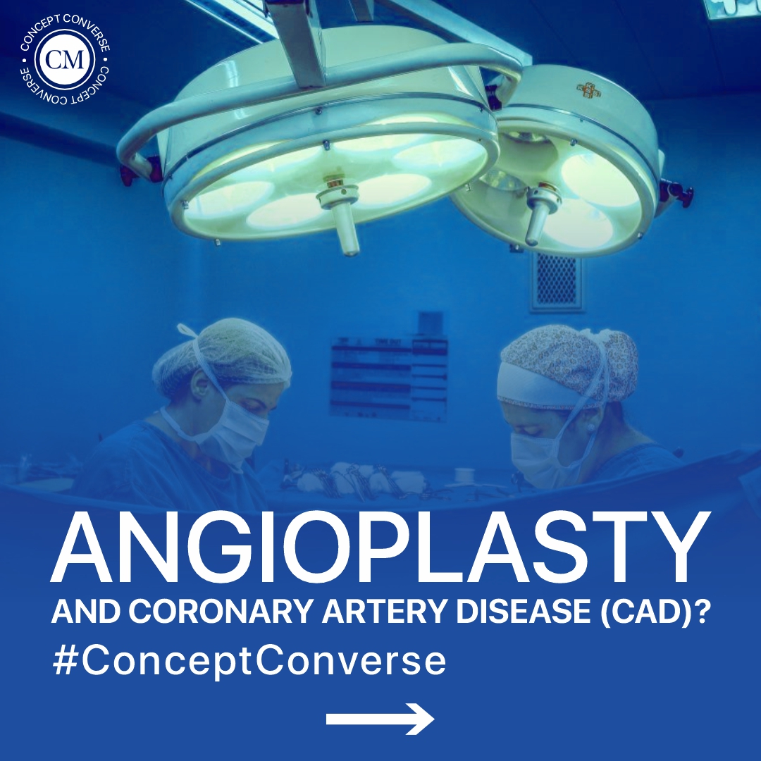 conceptmedicals's tweet photo. #ConceptConverse
Prevention is key when it comes to Coronary Artery disease (CAD), but when intervention is necessary, Angioplasty can be a life-saving option.
Learn more about this procedure and how it can help keep your heart healthy 💓 (https://t.co/IrrC8QW7nw)
#coronaryarterydisease
#Angioplasty
#HeartHealth