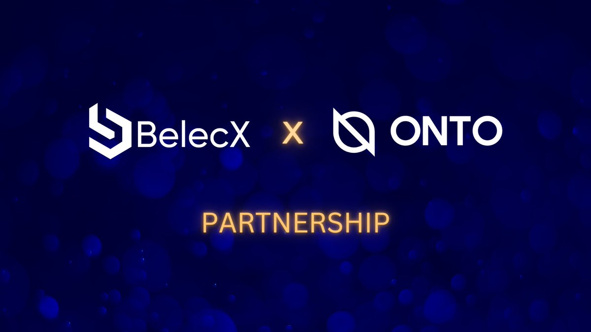 BelecX (@belecxtoken) on Twitter photo Please welcome our partnership with <a href="/ONTOWallet/">ONTO Wallet - Web3 Gateway</a> ‼️⚡️
ONTO is a decentralized multi-chain gateway for identity and asset management.
#BEX is already available in #ONTOWallet, try it out now 👉 onto.app
Welcome aboard! 🚢🤩 Please welcome our partnership with <a href="/ONTOWallet/">ONTO Wallet - Web3 Gateway</a> ‼️⚡️
ONTO is a decentralized multi-chain gateway for identity and asset management.
#BEX is already available in #ONTOWallet, try it out now 👉 onto.app
Welcome aboard! 🚢🤩